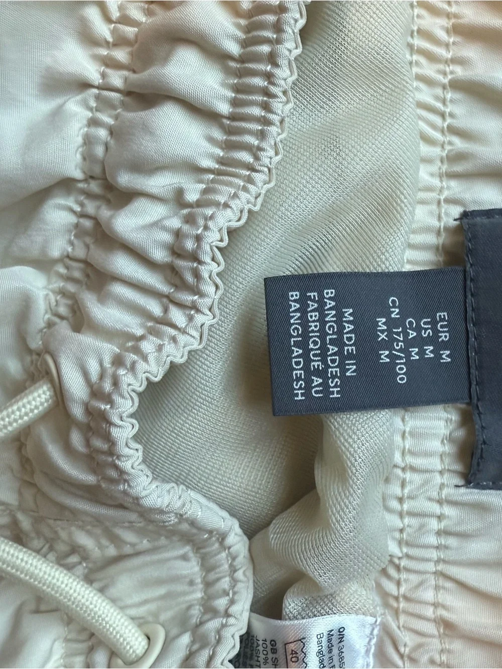 H&M lightweight swim